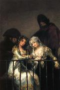 Francisco Goya, Majas on a Balcony